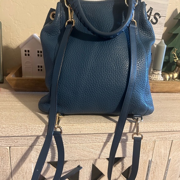 Michael Kors Blue Women's Backpack - Picture 5 of 6